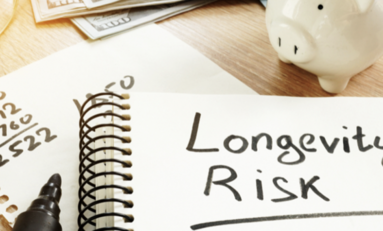 An image depicting longevity risk